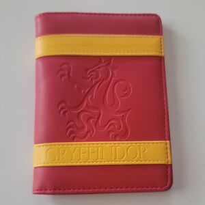 Gryffindor Red and Yellow Passport Holder
